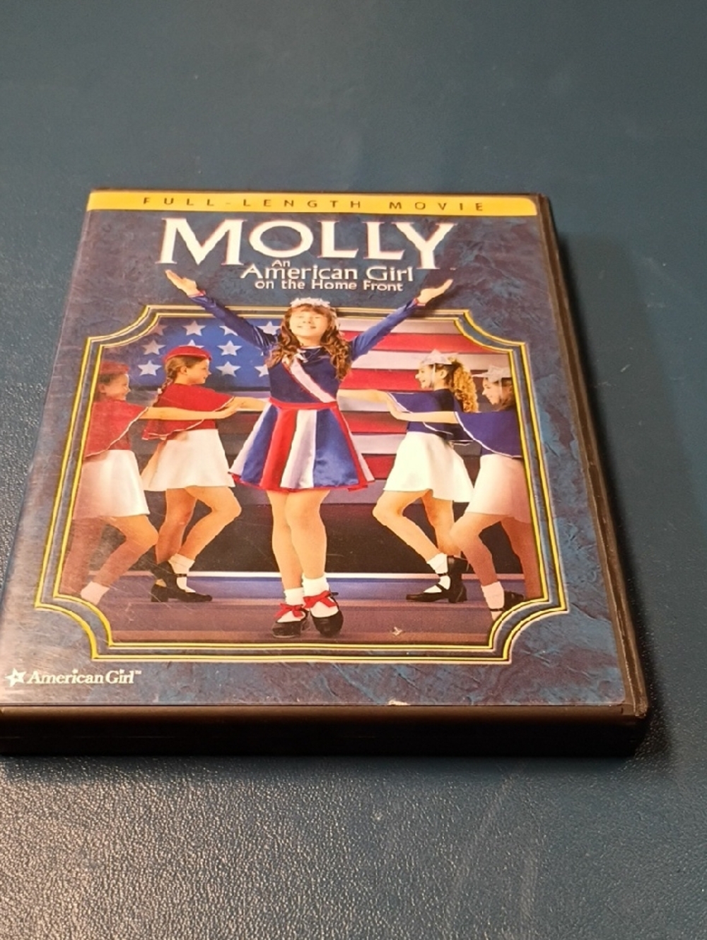 American Girl Molly DVD with Red, White and Blue Cover Art Untried